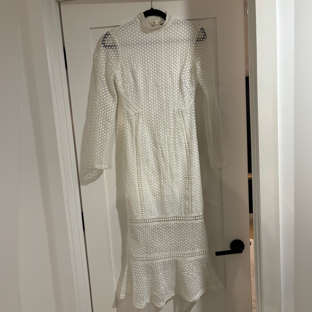 Long Sleeve Lace Dress
